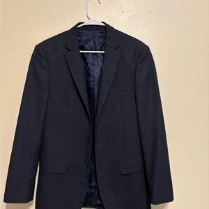 Valentino Blue Sport Coat Tailored Elegance